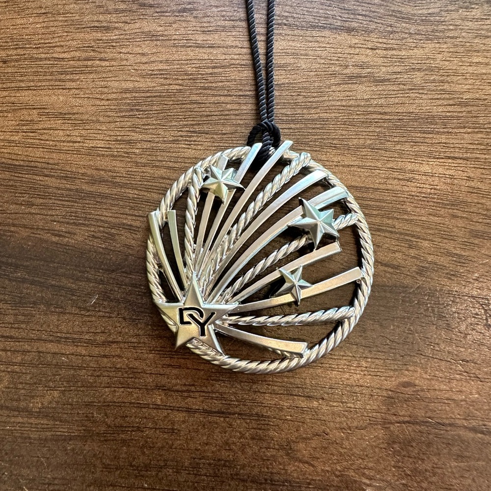 David Yurman Ornament charm and cord dated 2021. Never used.